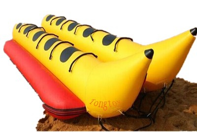 inflatable commercial water park toys inflatable banana boat floating toy