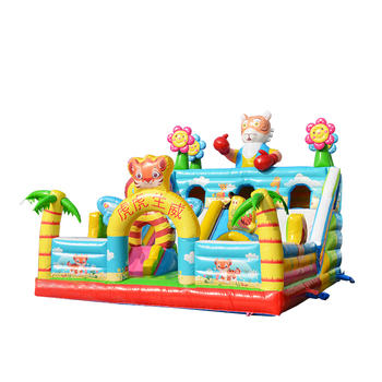 2019 new design inflatable bouncer house trampoline/ inflatable bouncy castle