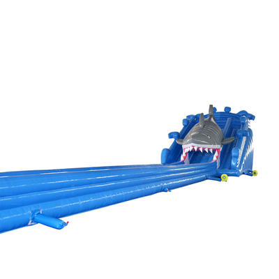 slip and slide Shark gonflable inflatable water slide for summer