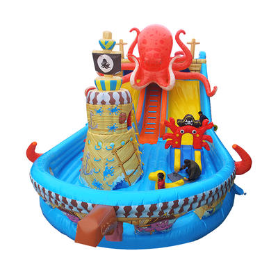 colorful inflatable bouncer with slides toys for kids and sdults