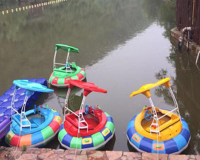 Popular water fun electric laser bumper boat for sale / bumper water boat wholesale