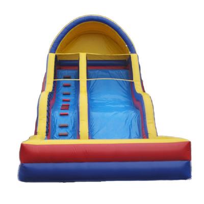 Commercial inflatable water slide with pool  adult children double water slide for sale