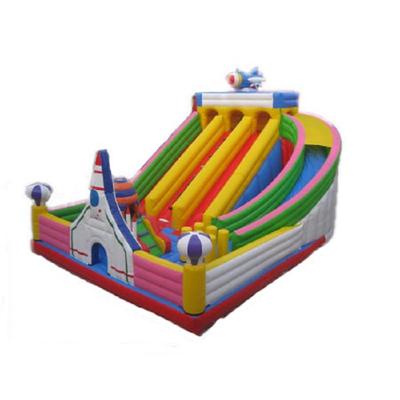 Kids Space Astronauts theme inflatable jumping slide bouncer wholesale inflatables toy castle slide