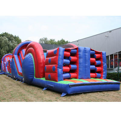 Giant inflatable  obstacle course outdoor kids obstacle course equipment amusement park kids obstacle course equipment